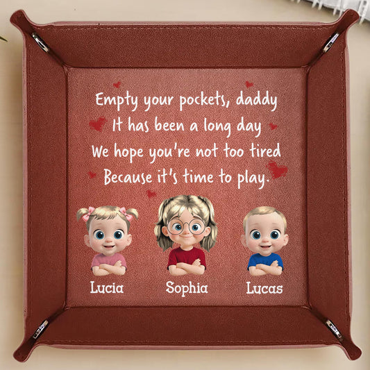 Empty Your Pockets Daddy, Cartoon Children Design