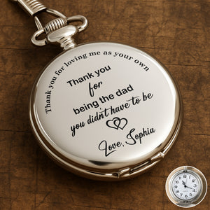 Thank You For Being The Dad You Didn't Have To Be, Hearts Design