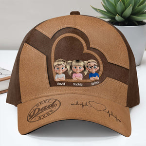 Best Dad Ever, Heartbeat and Customizable Family Portraits