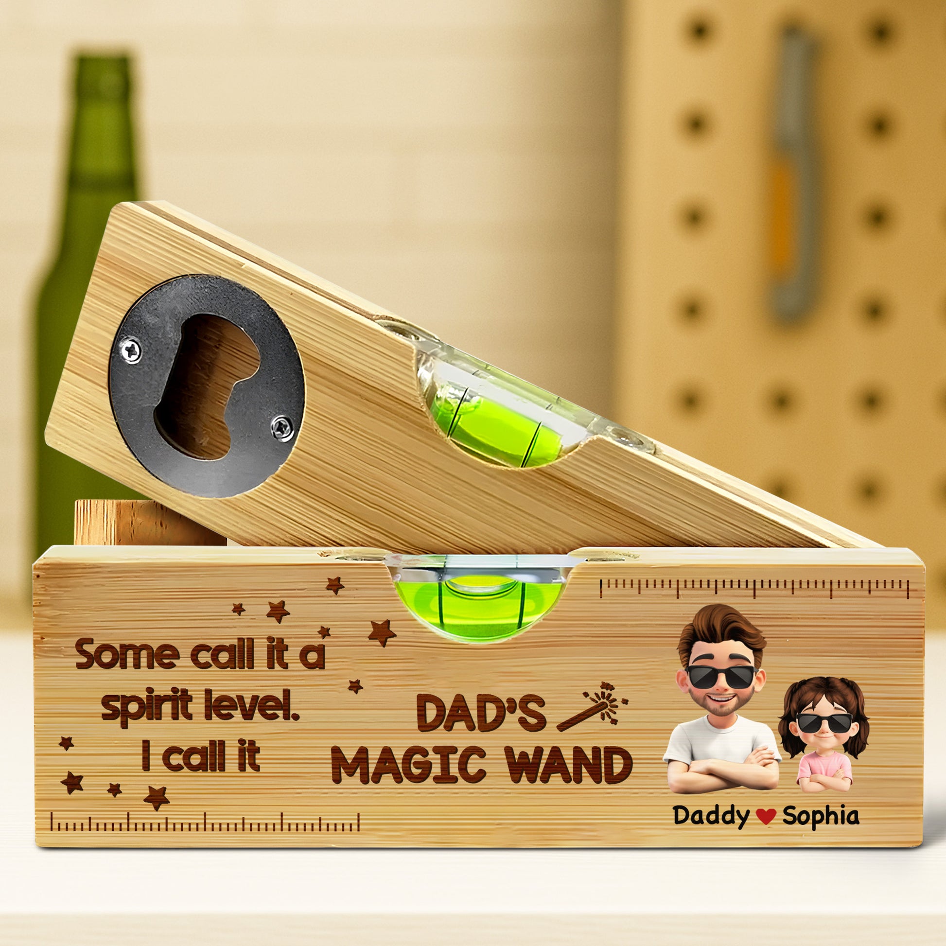 Some Call It A Spirit Level, I Call It Dad's Magic Wand