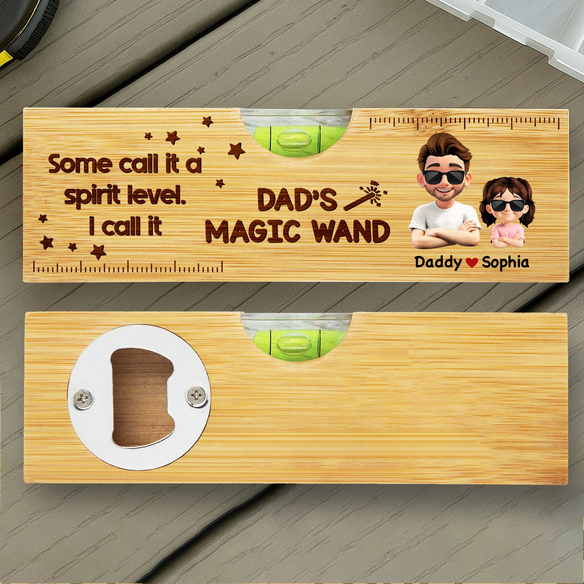 Some Call It A Spirit Level, I Call It Dad's Magic Wand