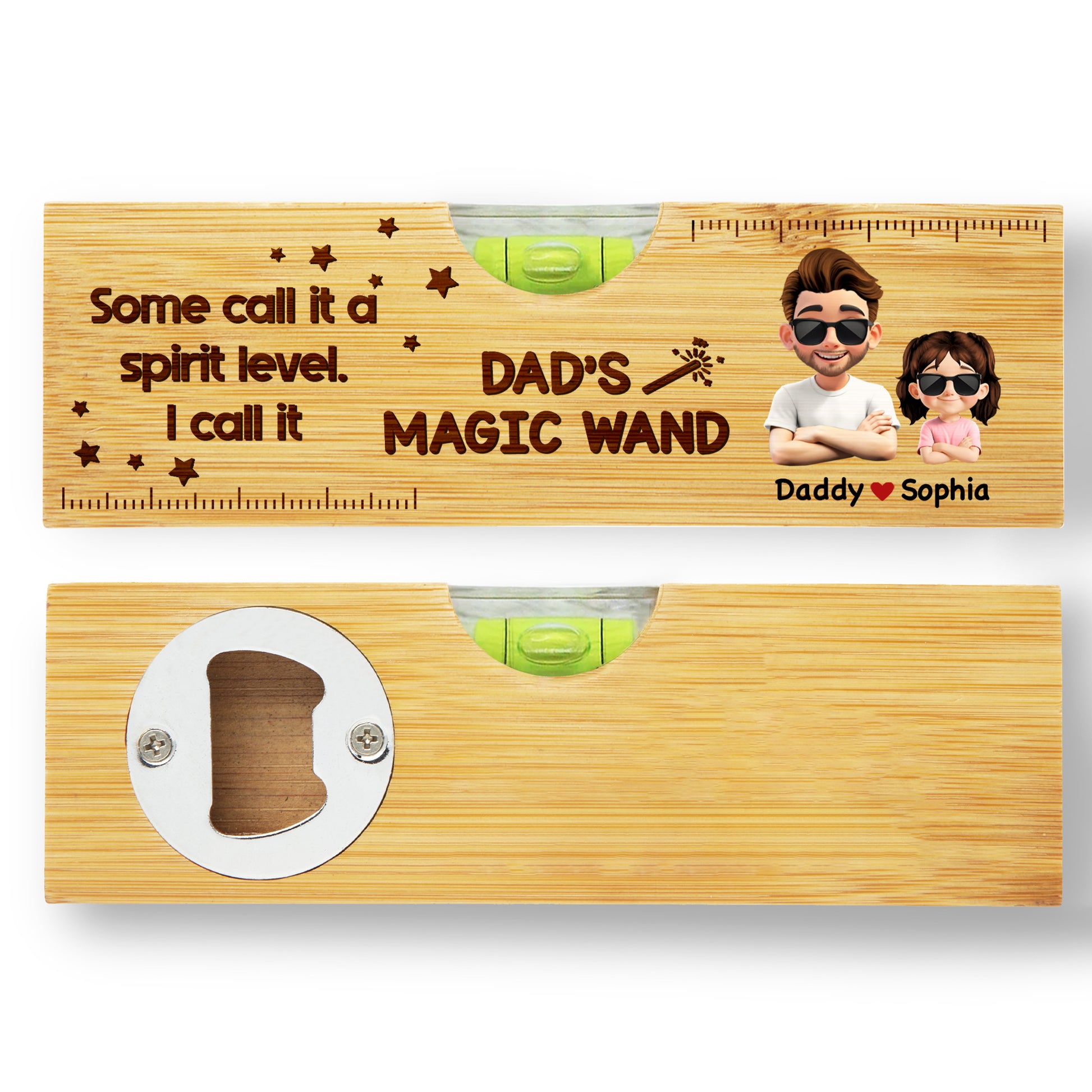 Some Call It A Spirit Level, I Call It Dad's Magic Wand
