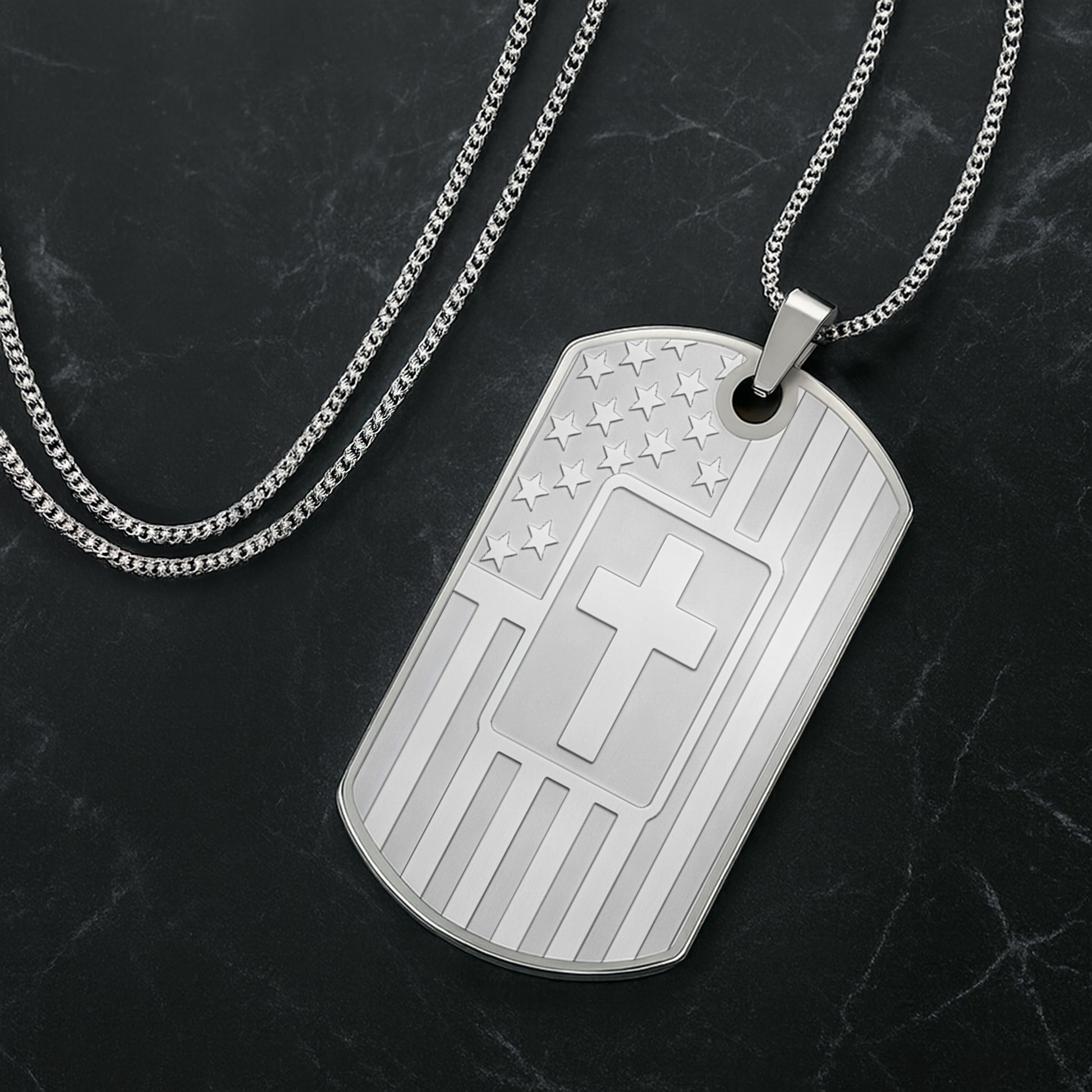 To My Dad, Thank You, My Hero Dog Tag
