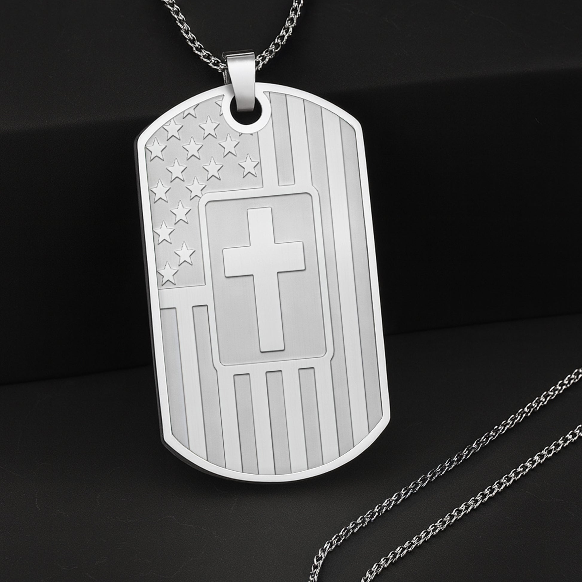 To My Dad, Thank You, My Hero Dog Tag