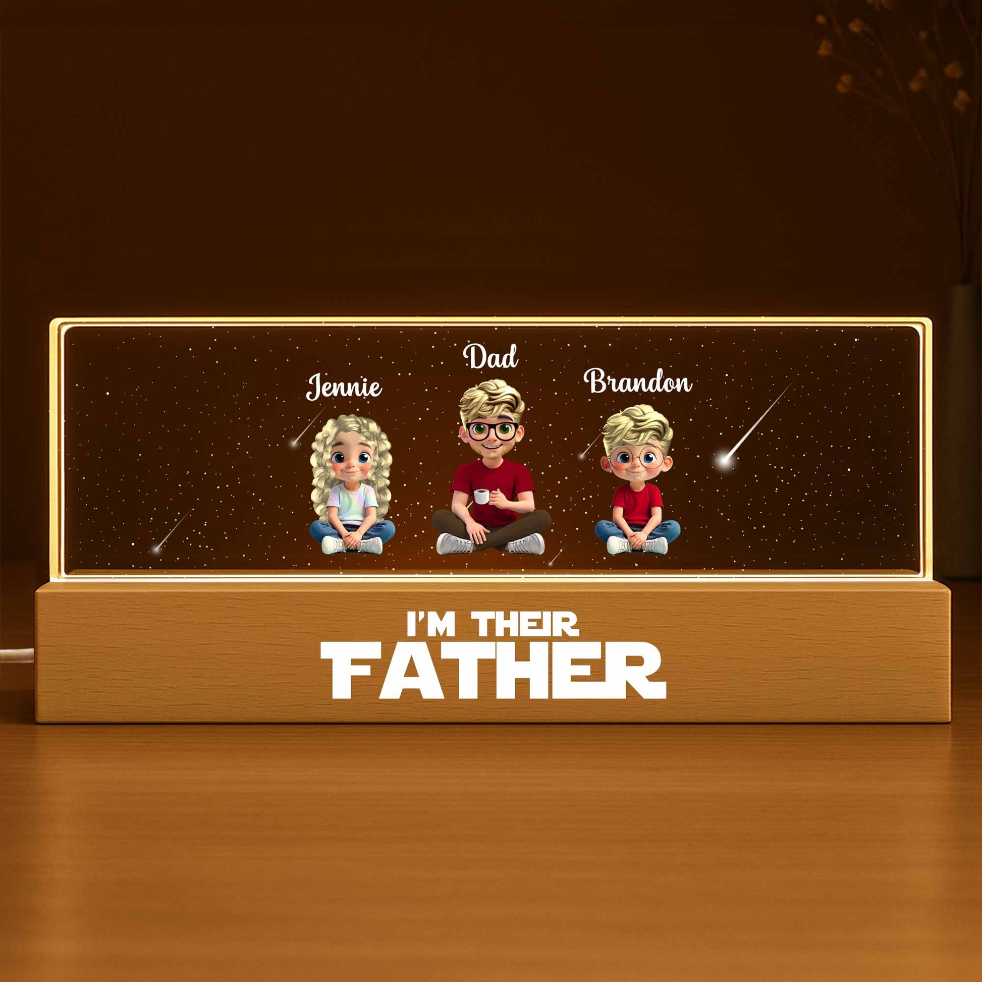 I'm Their Father, Cartoon Characters Night Light