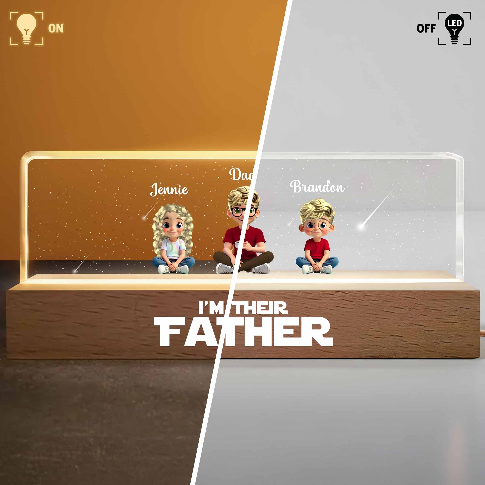 I'm Their Father, Cartoon Characters Night Light