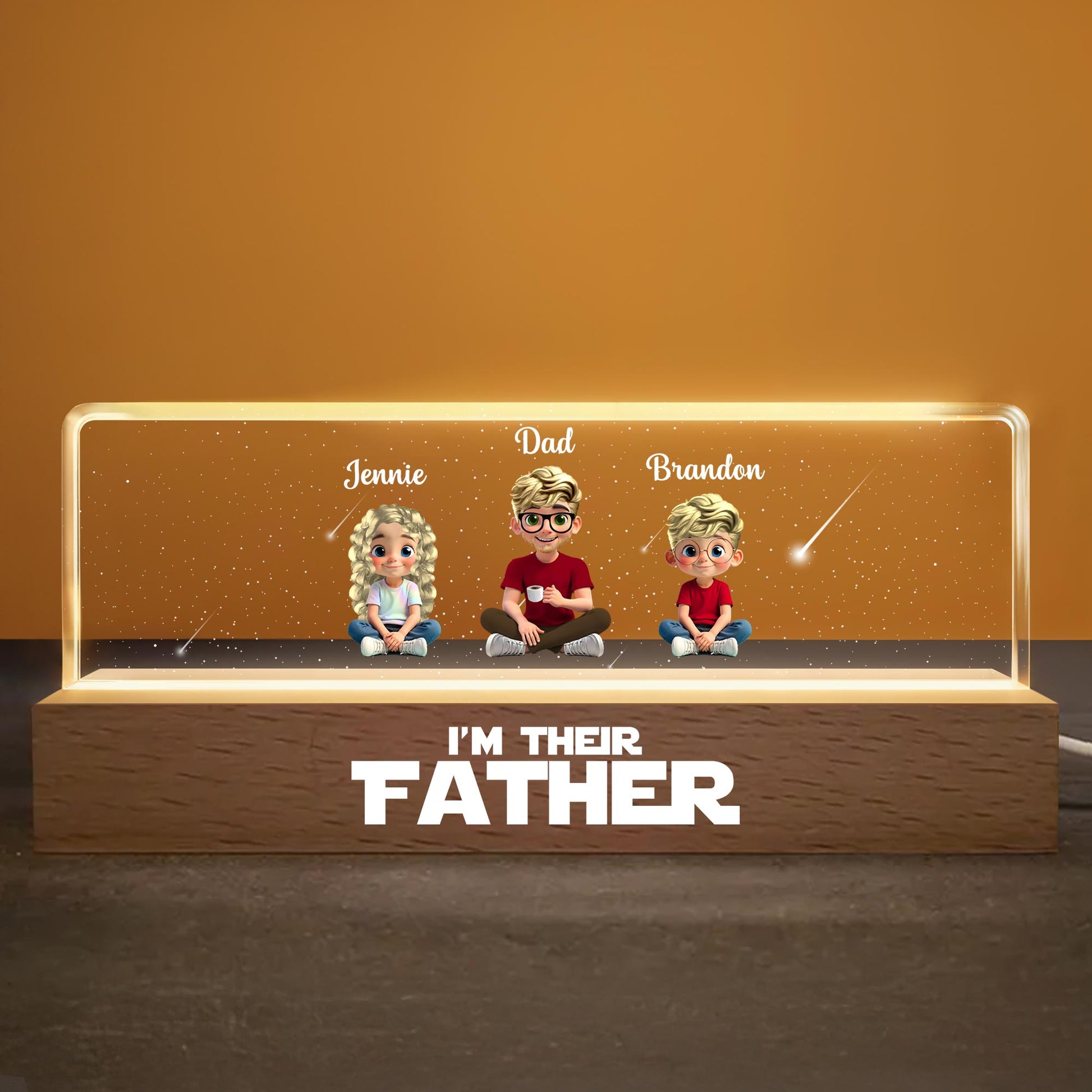 I'm Their Father, Cartoon Characters Night Light