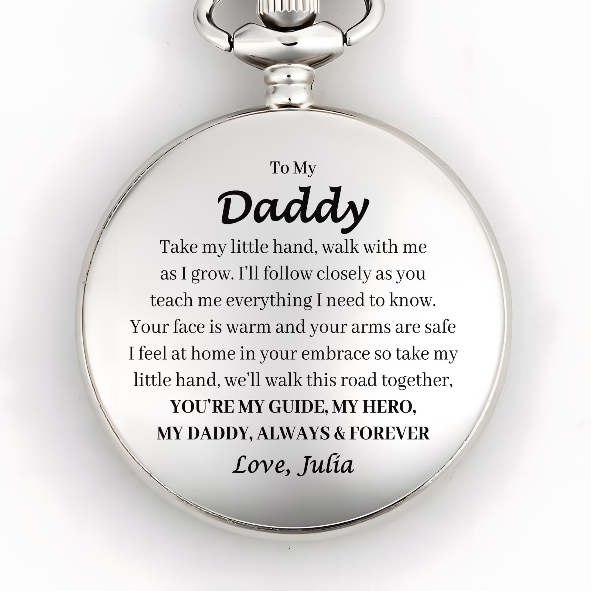 Take My Little Hand, Walk With Me, Pocket Watch