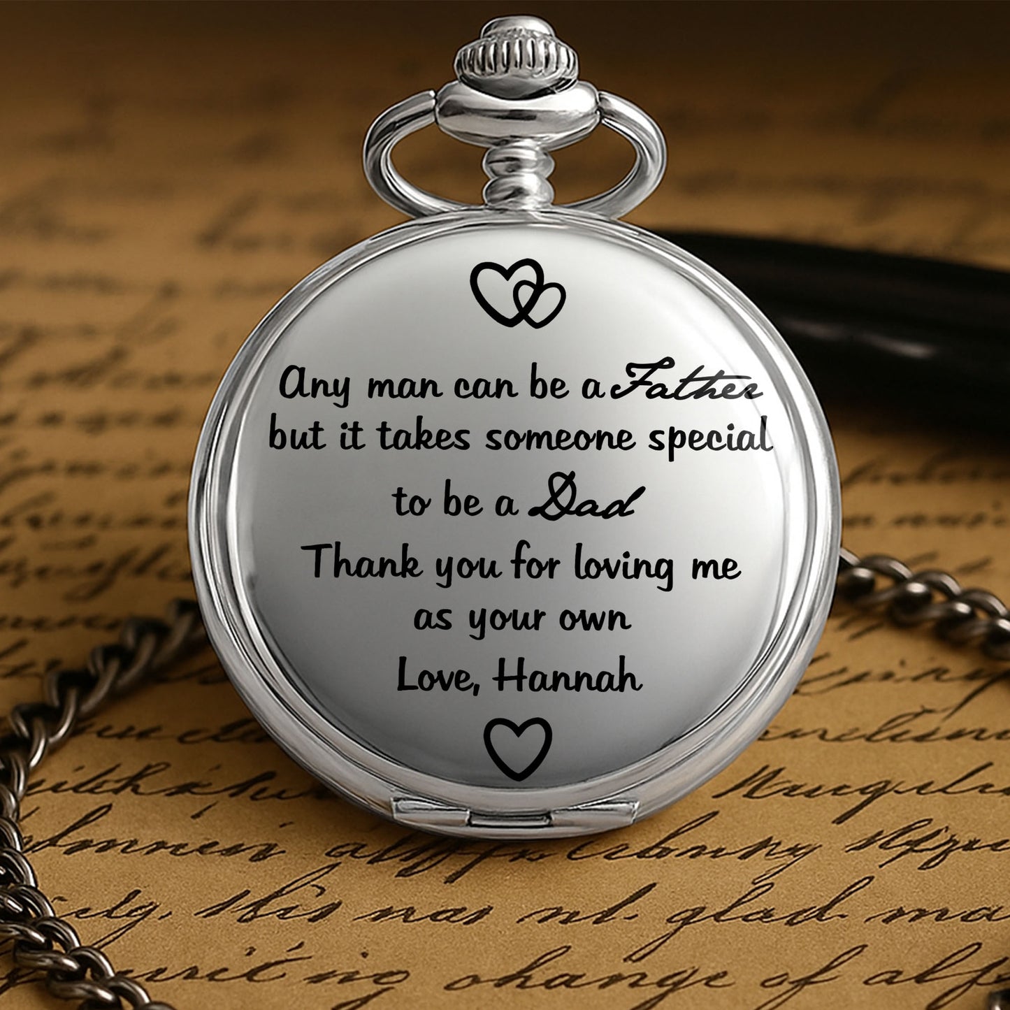 Special To Be A Dad, Hearts Design