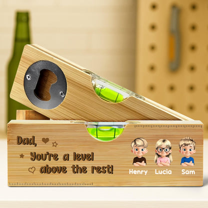 Dad, You're A Level Above The Rest, Cartoon Characters