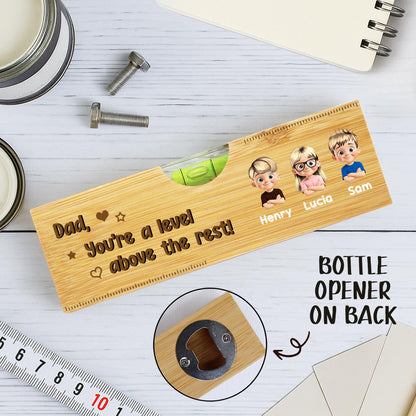 Dad, You're A Level Above The Rest, Cartoon Characters