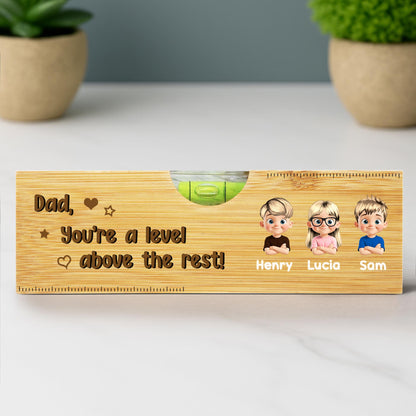 Dad, You're A Level Above The Rest, Cartoon Characters