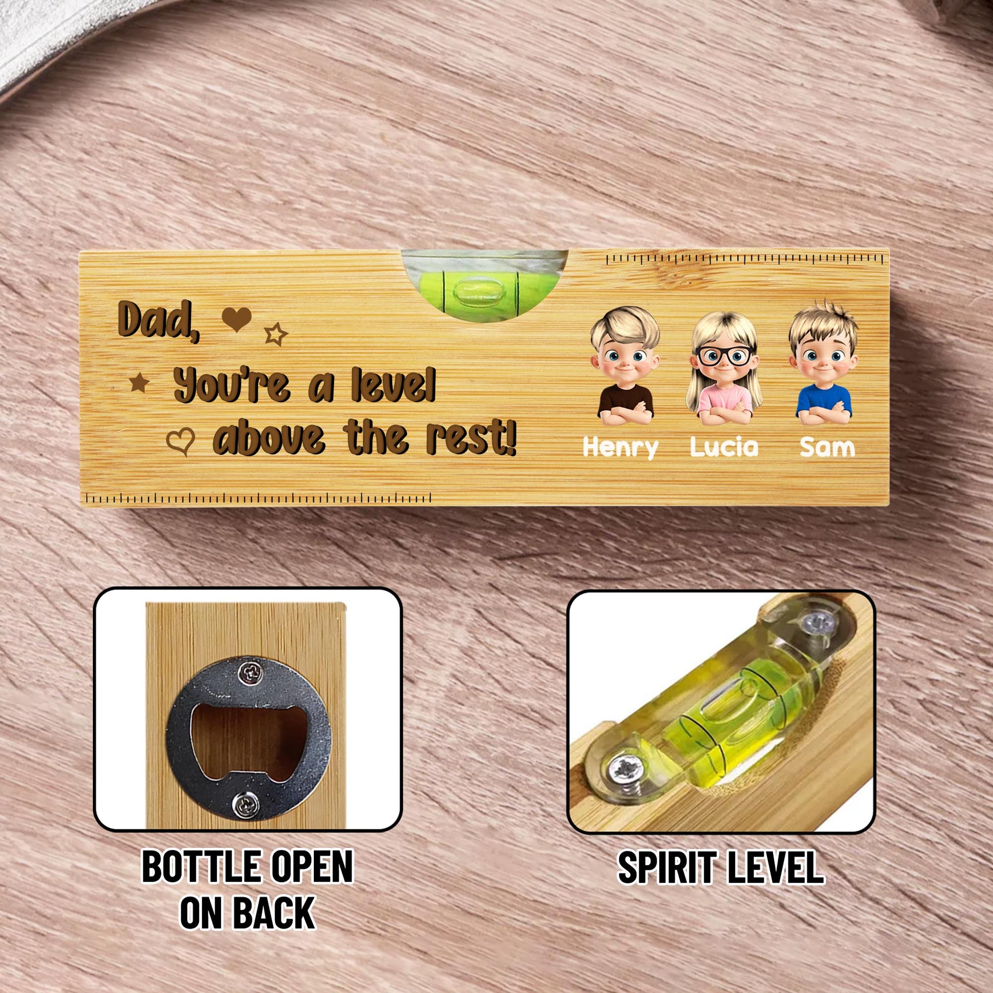 Dad, You're A Level Above The Rest, Cartoon Characters