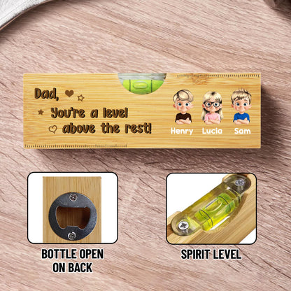 Dad, You're A Level Above The Rest, Cartoon Characters