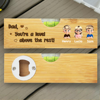 Dad, You're A Level Above The Rest, Cartoon Characters