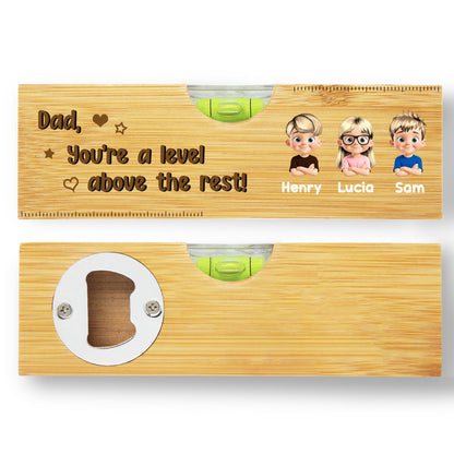 Dad, You're A Level Above The Rest, Cartoon Characters