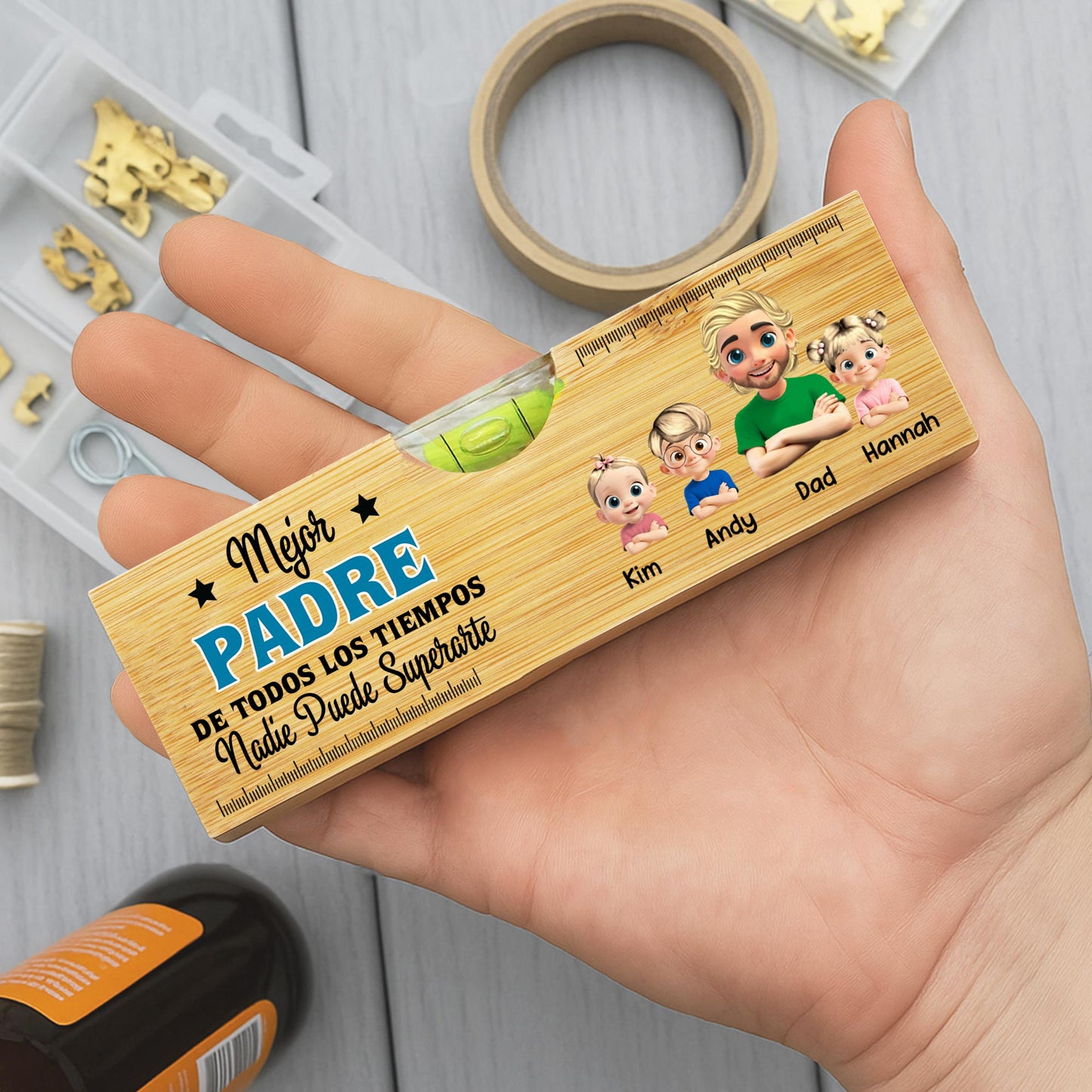 Mejor Padre De Todos Los Tiempos, Spirit Level With Bottle Opener