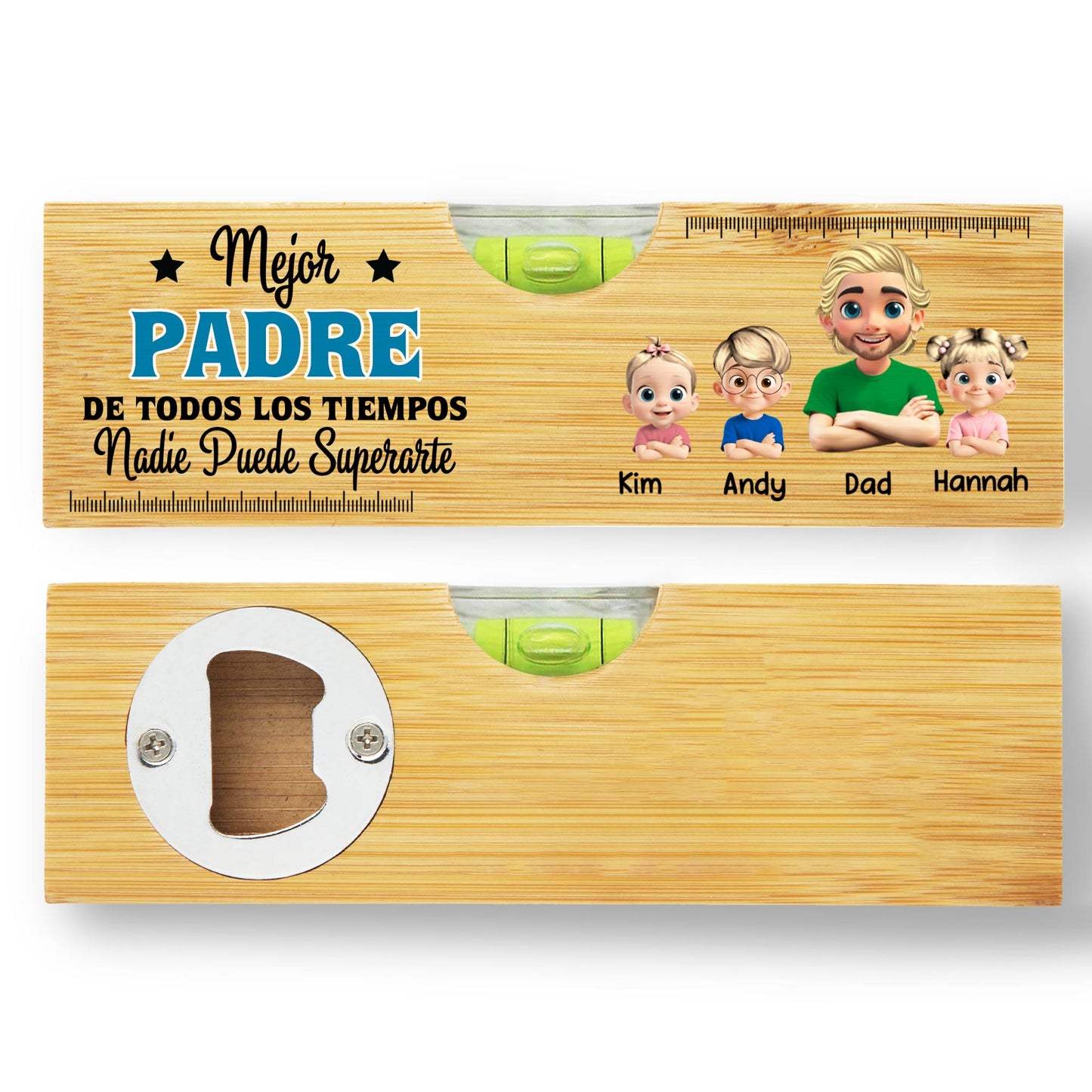 Mejor Padre De Todos Los Tiempos, Spirit Level With Bottle Opener