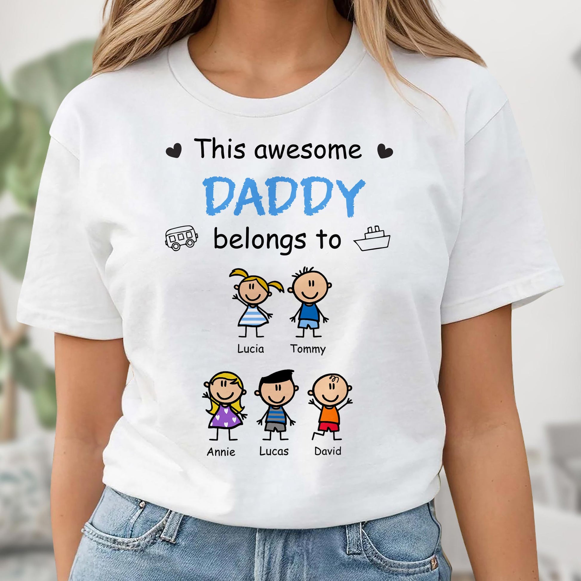 This Awesome Daddy Belongs To, Hearts and Children