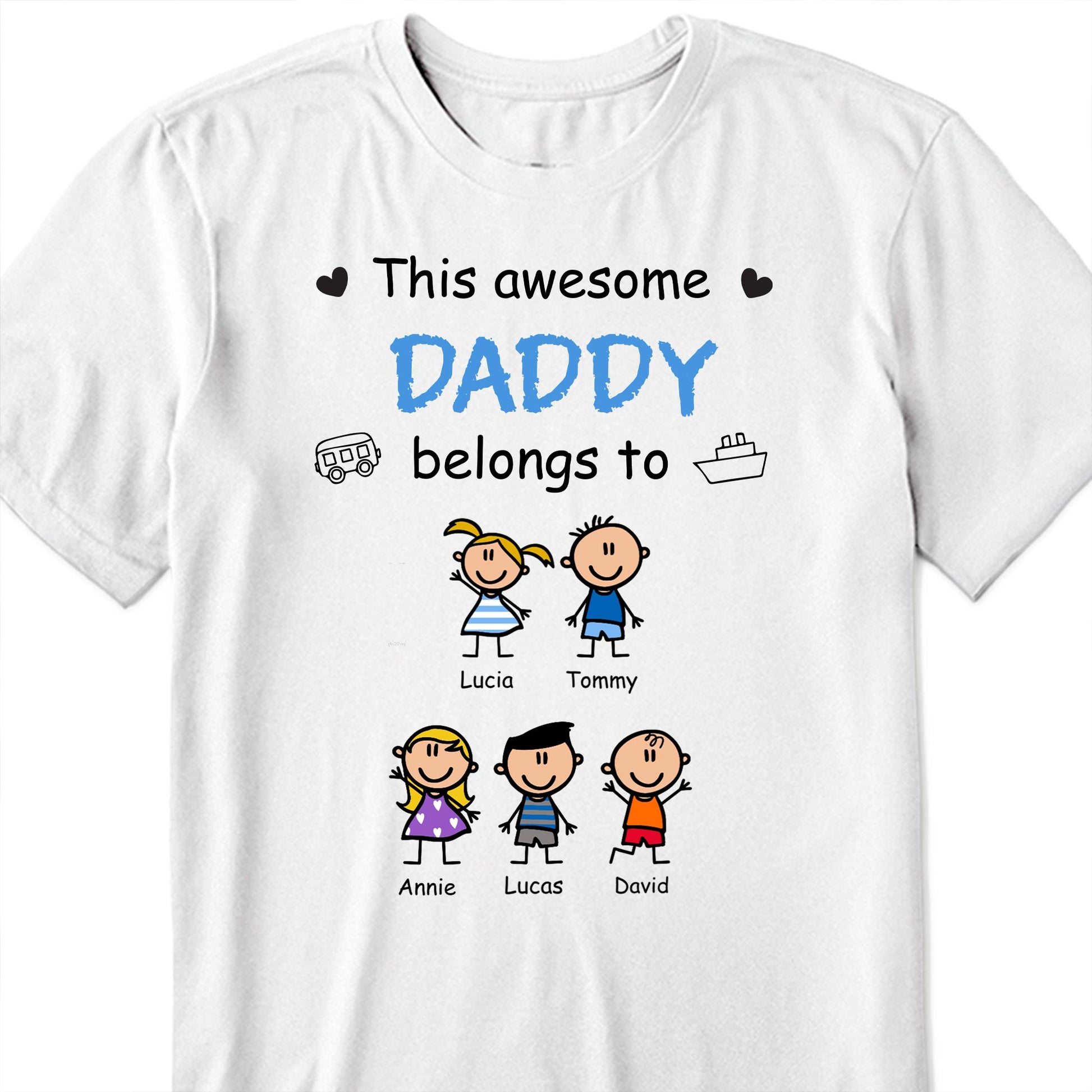 This Awesome Daddy Belongs To, Hearts and Children