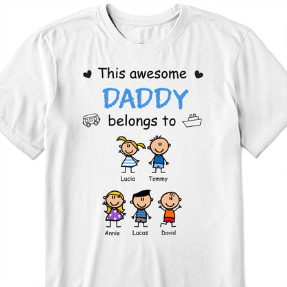 This Awesome Daddy Belongs To, Hearts and Children