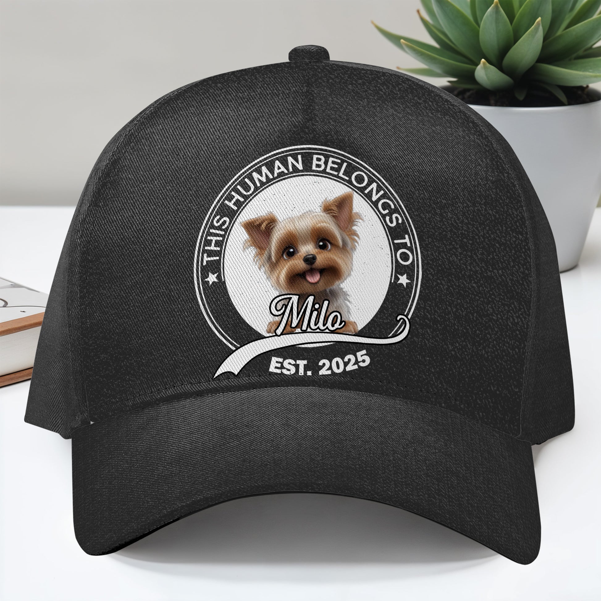 This Human Belongs To Milo, Dog Design