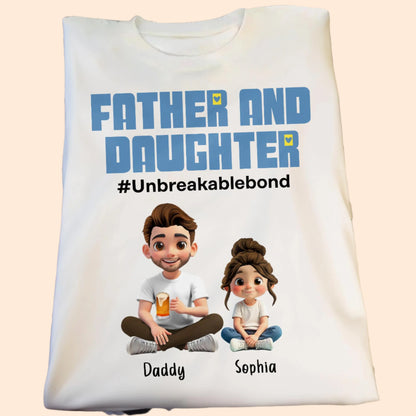Father And Daughter #Unbreakablebond, Father and Daughter Sitting Together