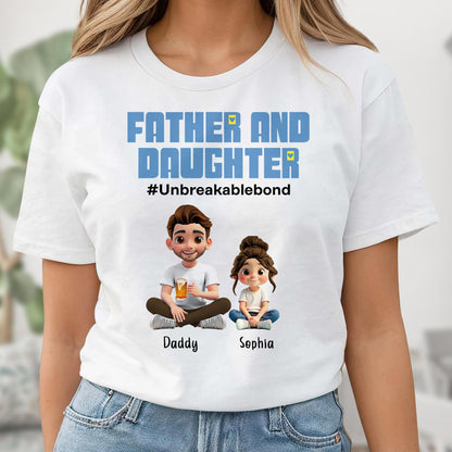 Father And Daughter #Unbreakablebond, Father and Daughter Sitting Together