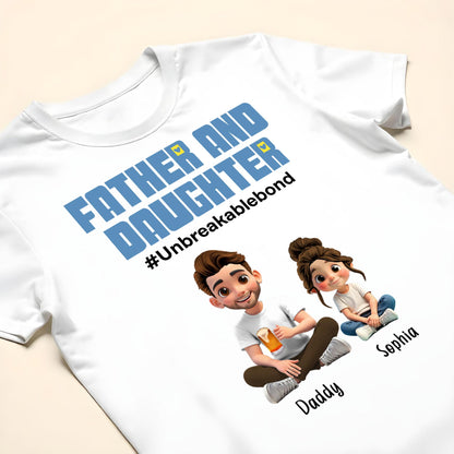 Father And Daughter #Unbreakablebond, Father and Daughter Sitting Together