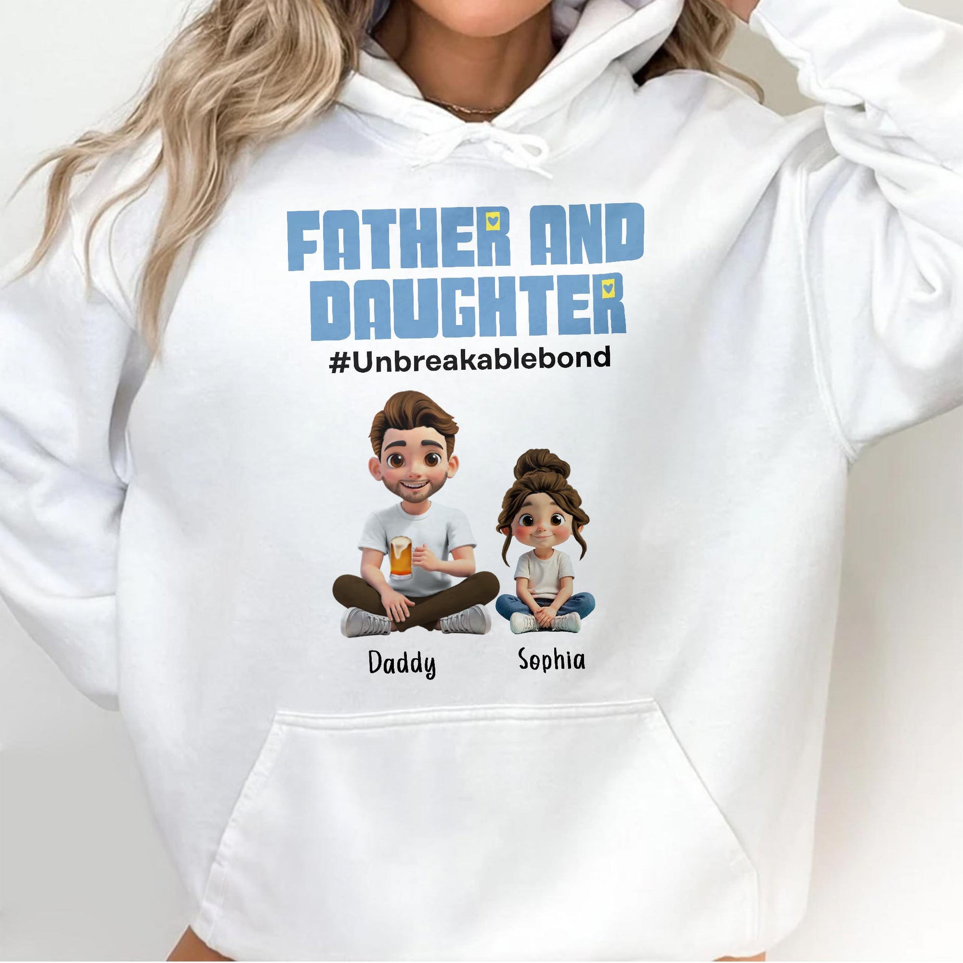 Father And Daughter #Unbreakablebond, Father and Daughter Sitting Together