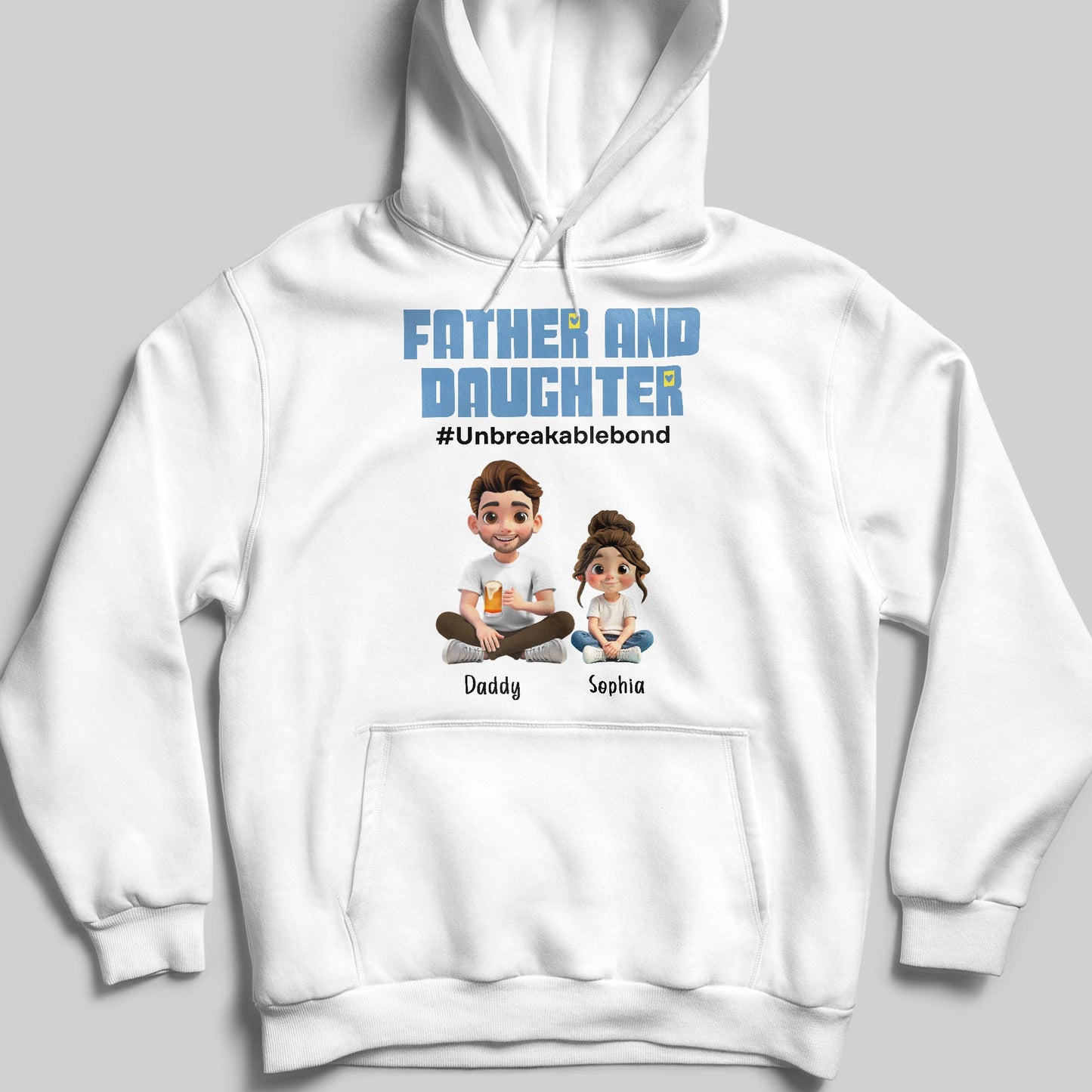 Father And Daughter #Unbreakablebond, Father and Daughter Sitting Together