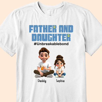 Father And Daughter #Unbreakablebond, Father and Daughter Sitting Together