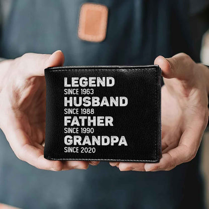 Legend Husband Father Grandpa
