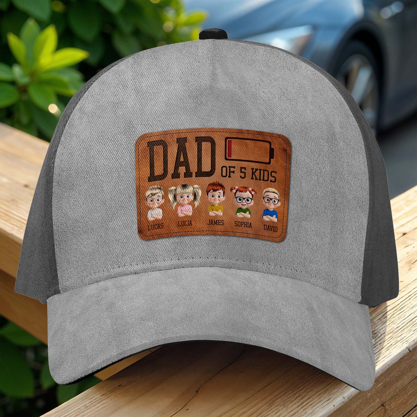 Dad Of 5 Kids, Family Cartoon Characters