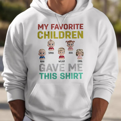 My Favorite Children Gave Me This Shirt, Cartoon Children