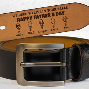 We Used To Live In Your Balls Happy Father's Day, Sperm Illustrations