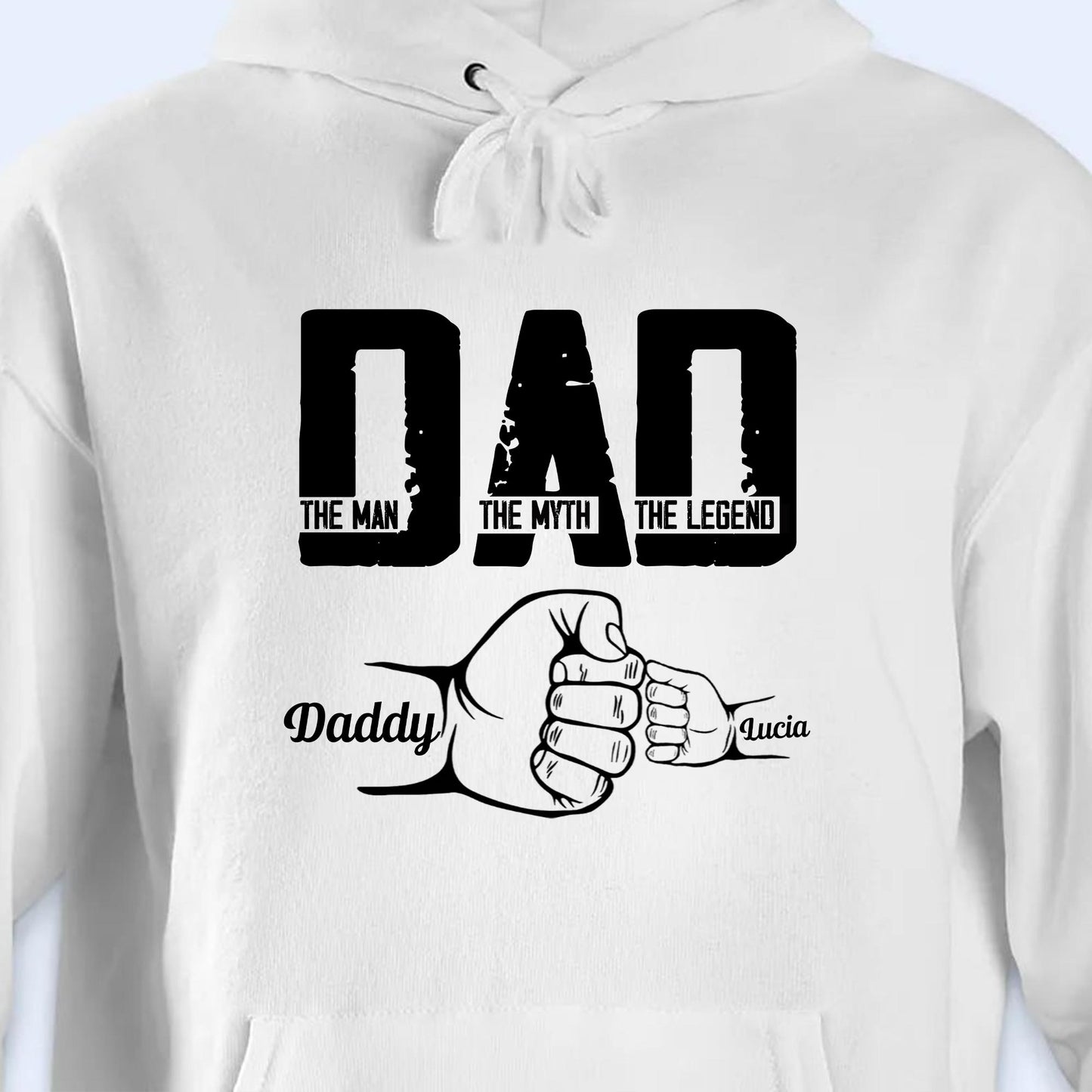 Dad, The Man, The Myth, The Legend, Fist Bump