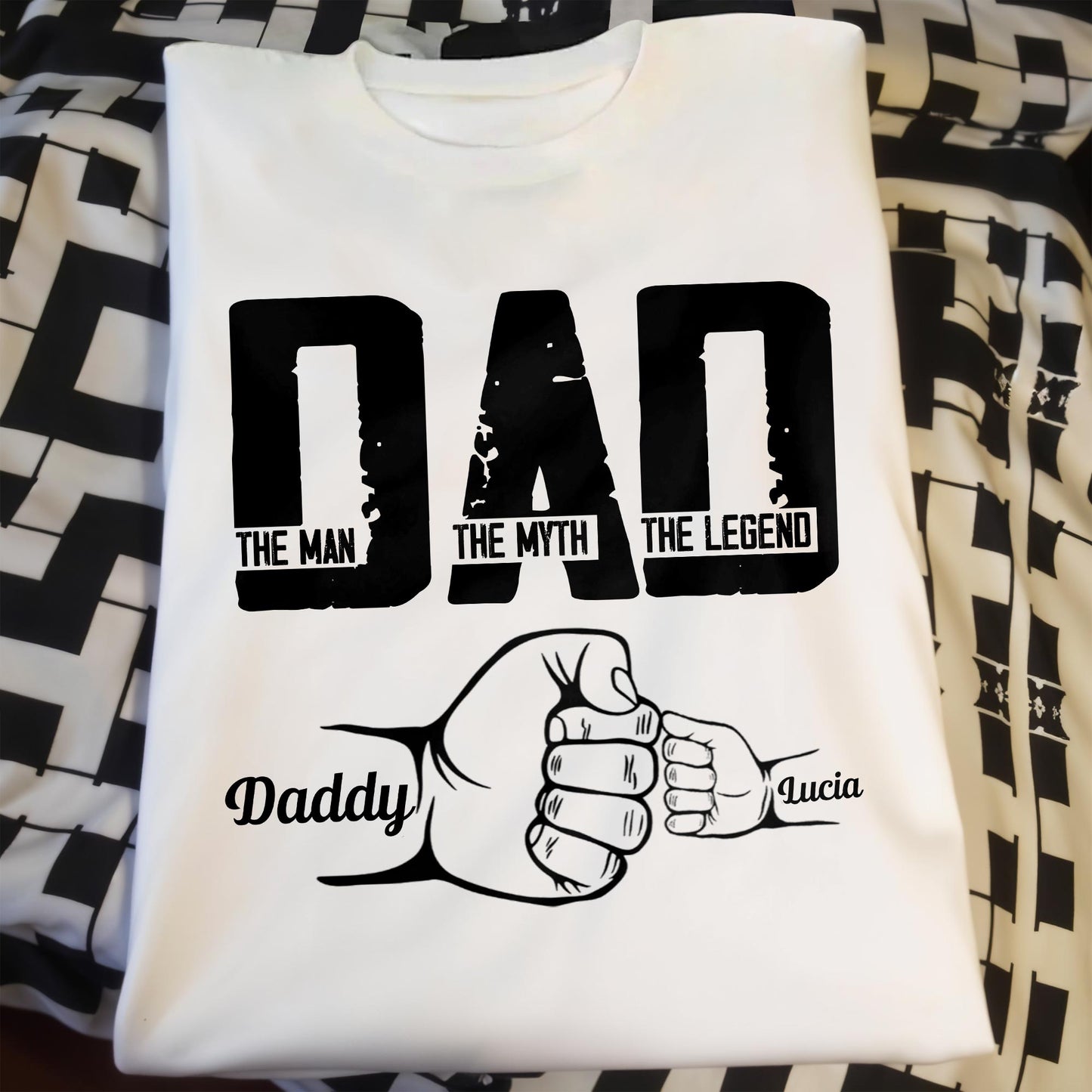 Dad, The Man, The Myth, The Legend, Fist Bump