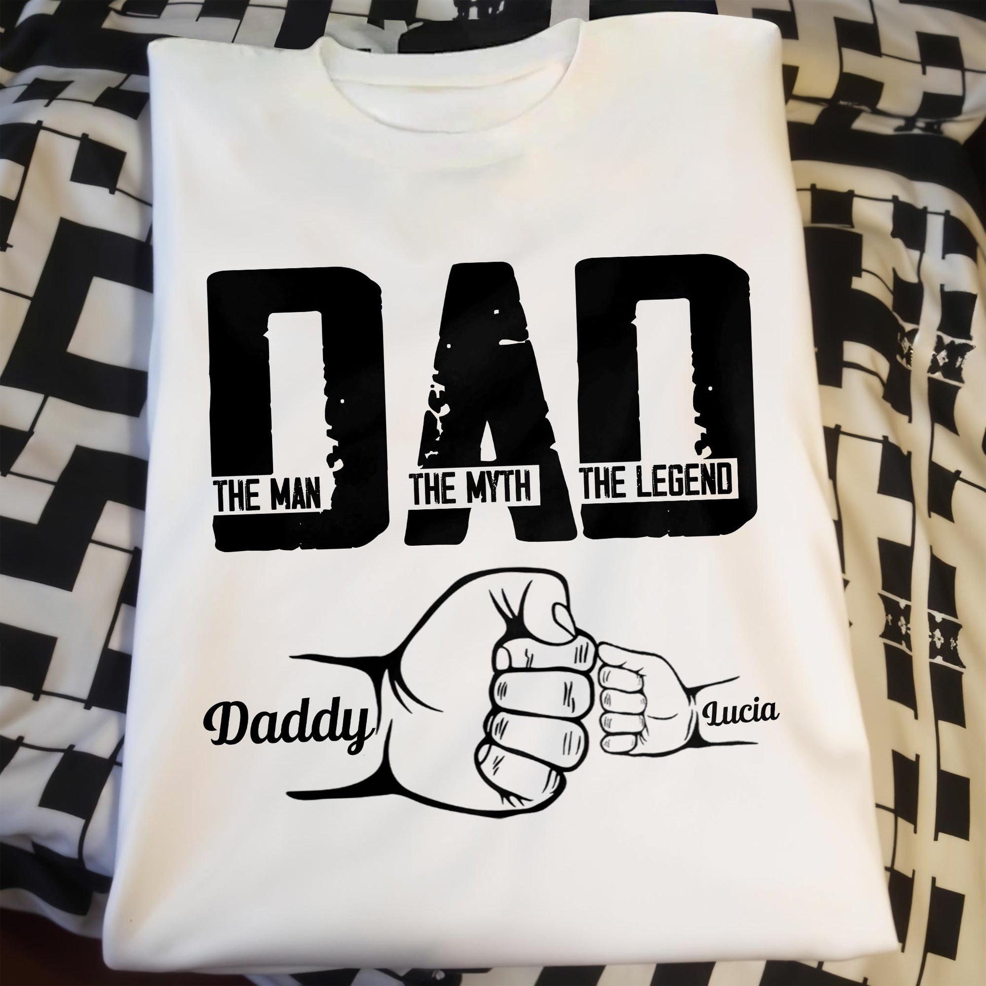 Dad, The Man, The Myth, The Legend, Fist Bump