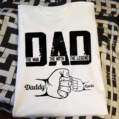 Dad, The Man, The Myth, The Legend, Fist Bump