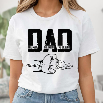 Dad, The Man, The Myth, The Legend, Fist Bump