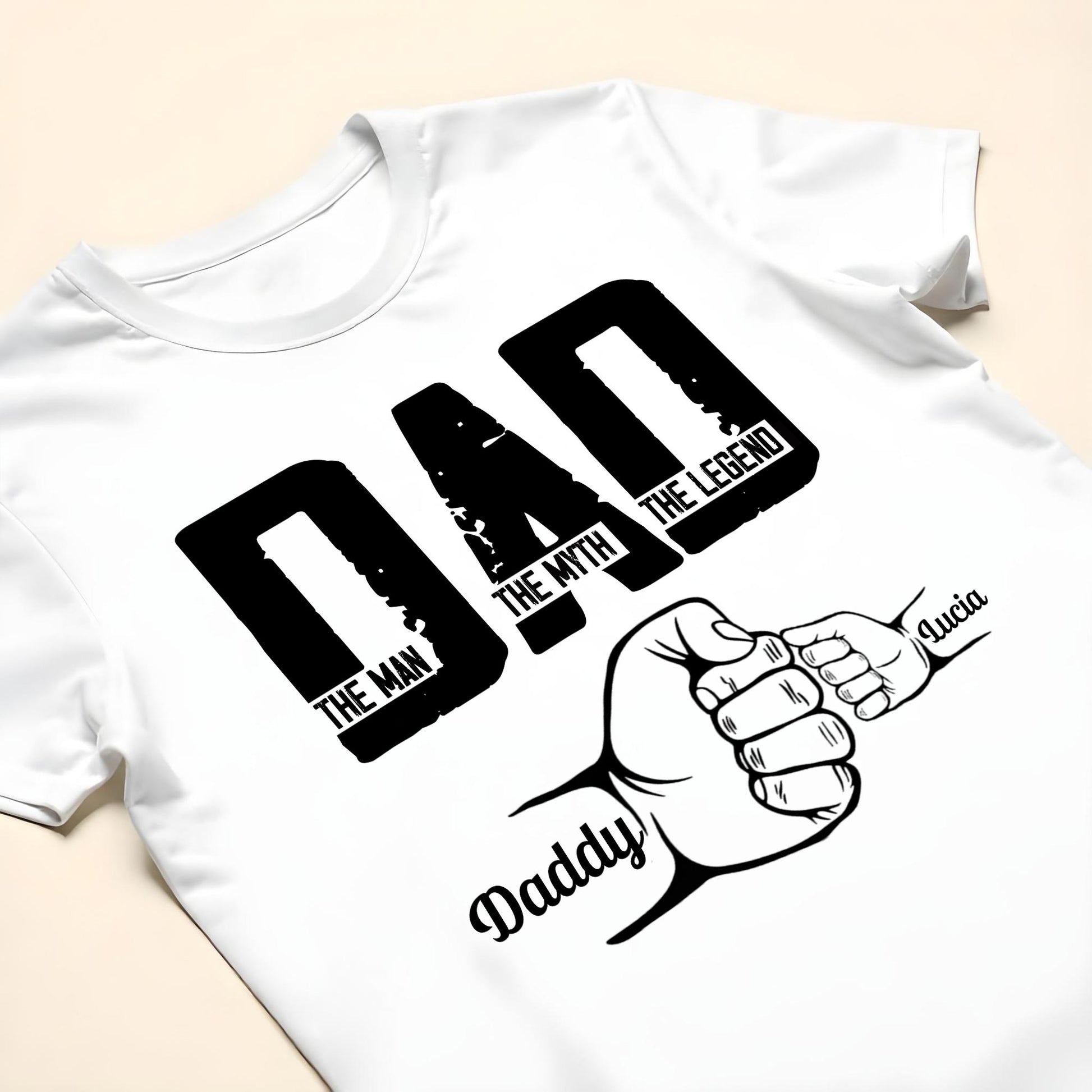 Dad, The Man, The Myth, The Legend, Fist Bump