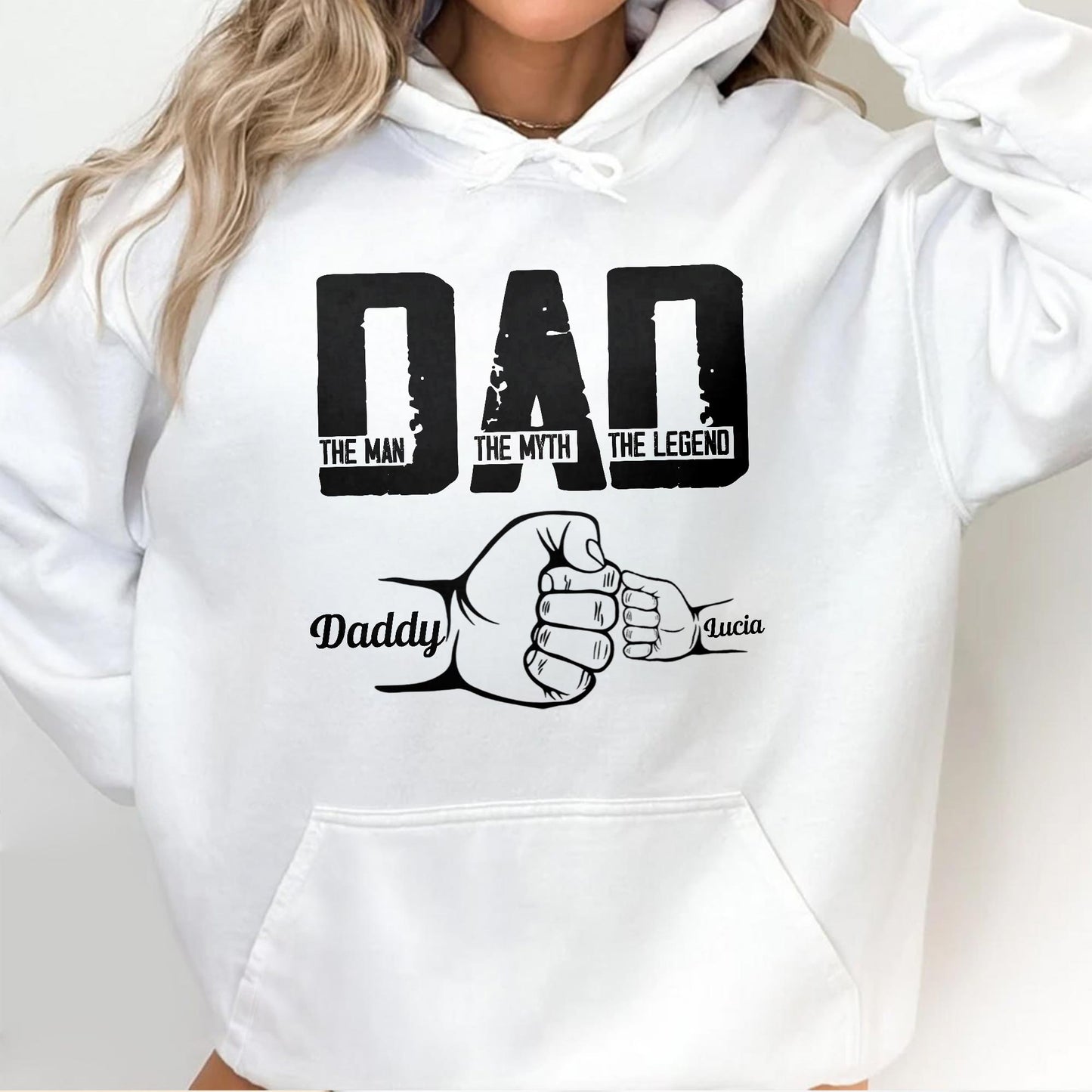 Dad, The Man, The Myth, The Legend, Fist Bump