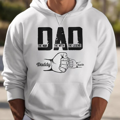 Dad, The Man, The Myth, The Legend, Fist Bump