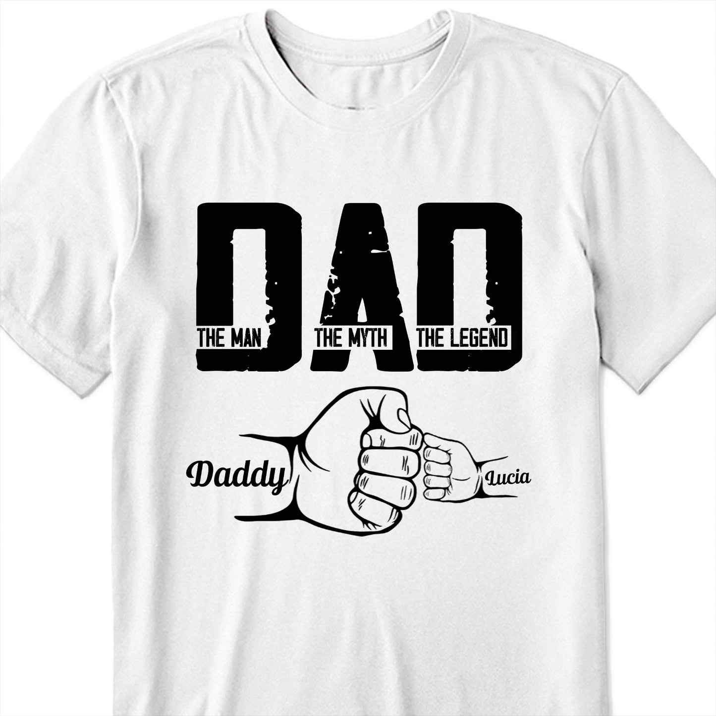 Dad, The Man, The Myth, The Legend, Fist Bump