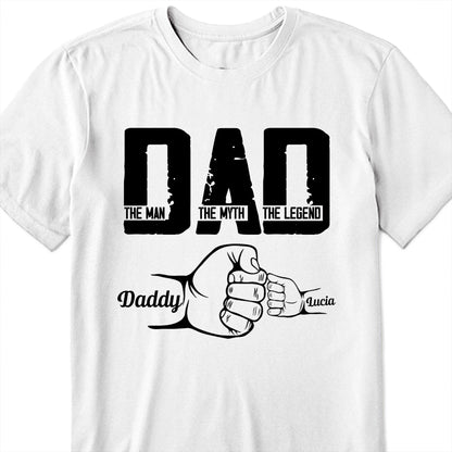 Dad, The Man, The Myth, The Legend, Fist Bump