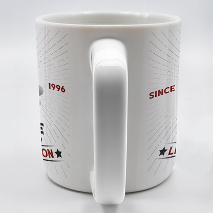 Dad's Reserve Premium Blend Limited Edition, Cartoon of Dad and Wine Glass