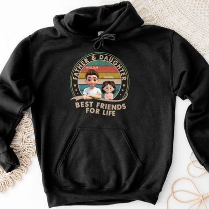 Father & Daughter Best Friends For Life, Customizable Characters