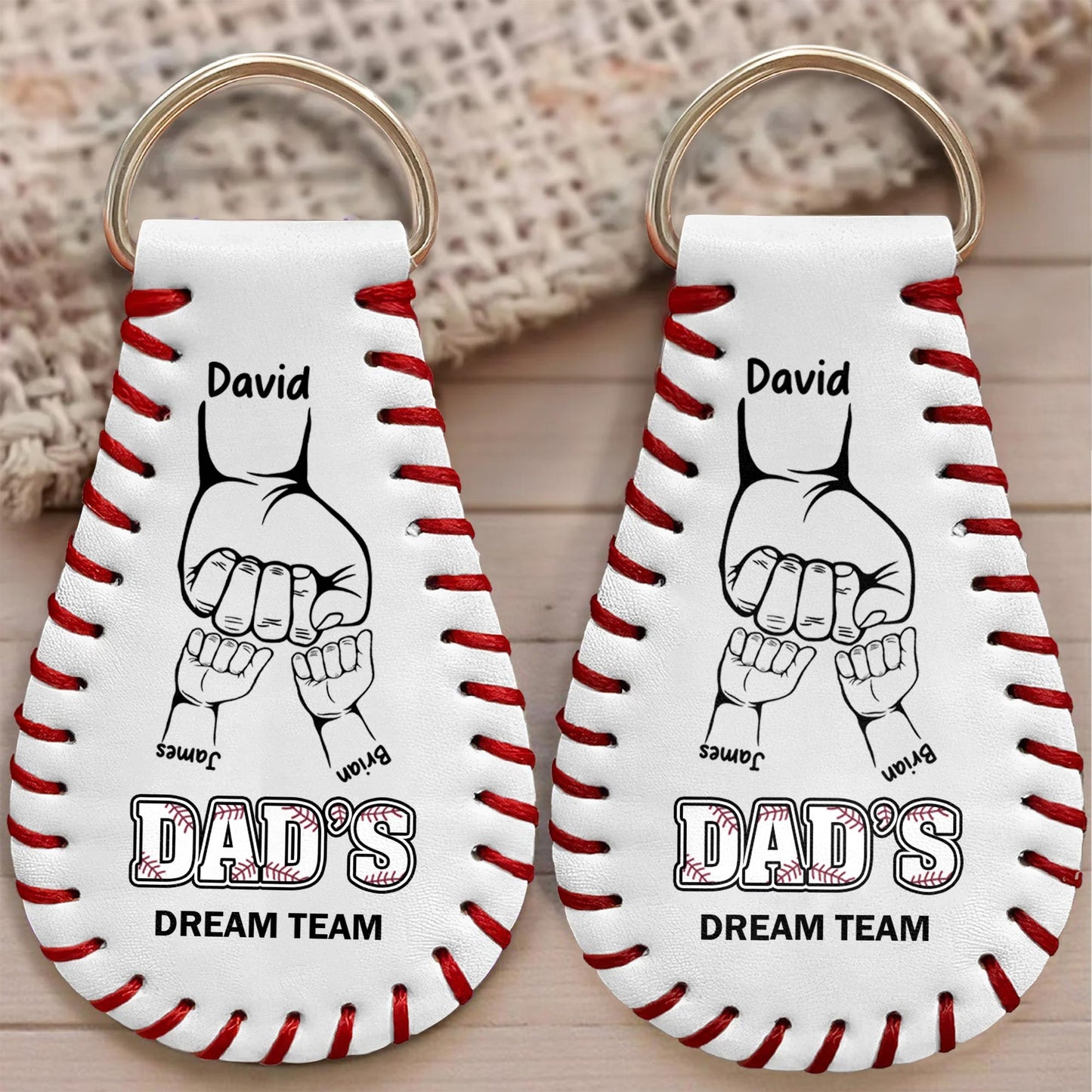 Dad's Dream Team, Baseball and Fist Bump