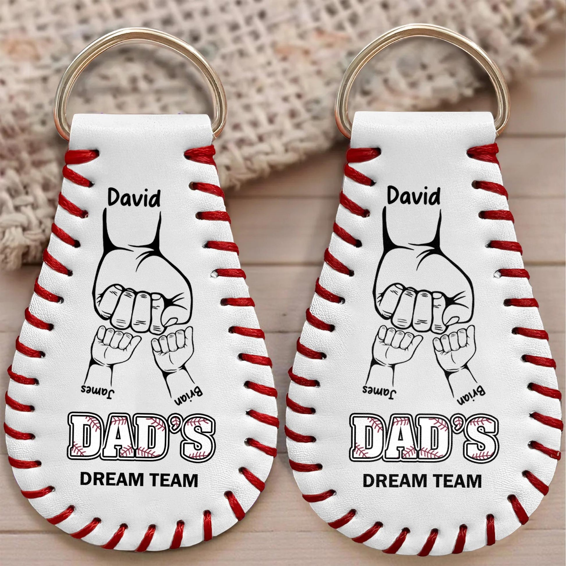 Dad's Dream Team, Baseball and Fist Bump